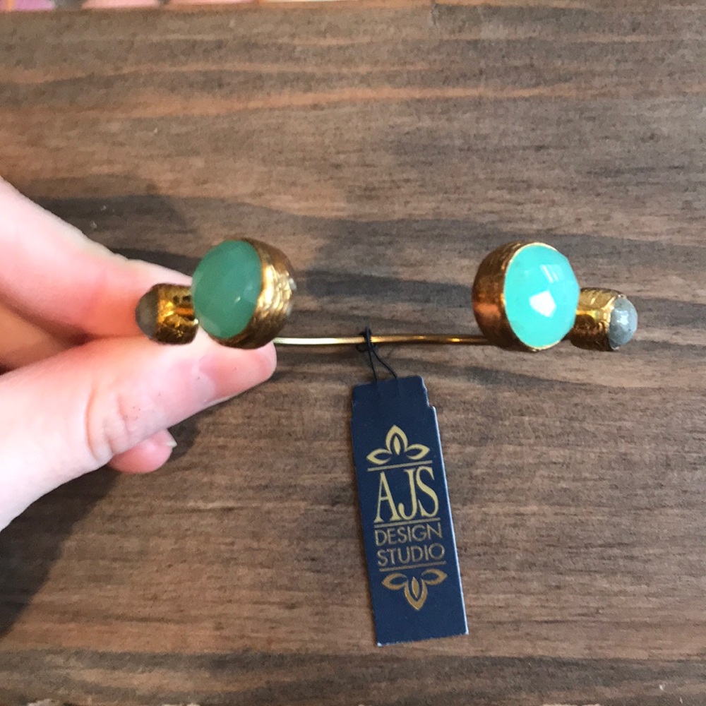 Gold plated bangle